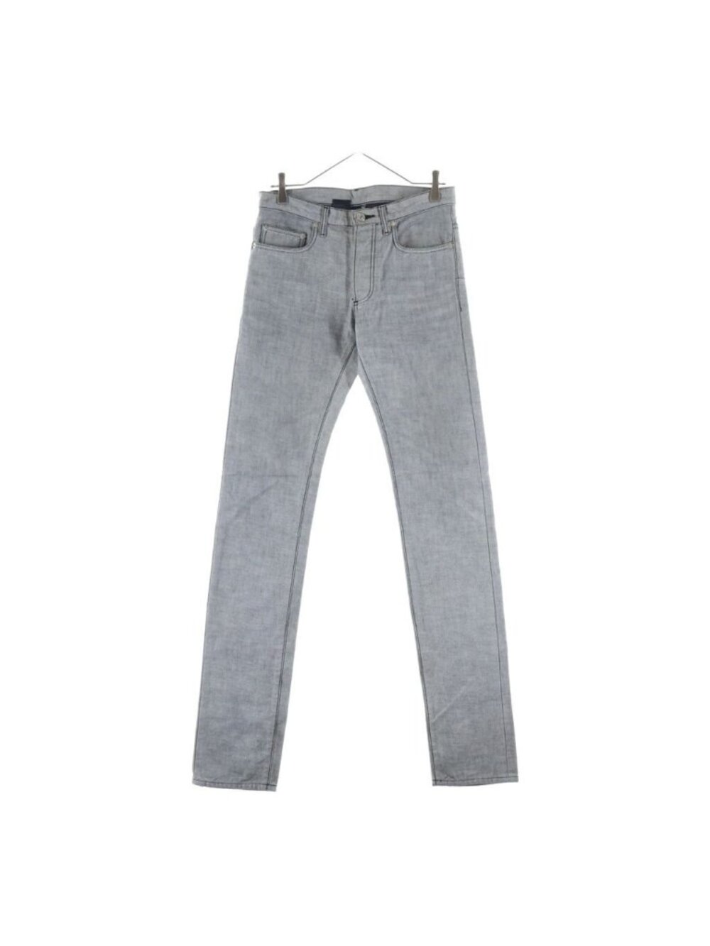 Dior Homme by Kris Van Assche Tight Straight Denim Era Button Fly Slim Pants